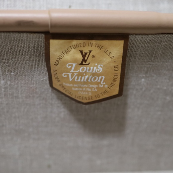 Vintage French Company Louis Vuitton Stratos 70 Monogram Suitcase Travel Bag - Picture 9 of 16